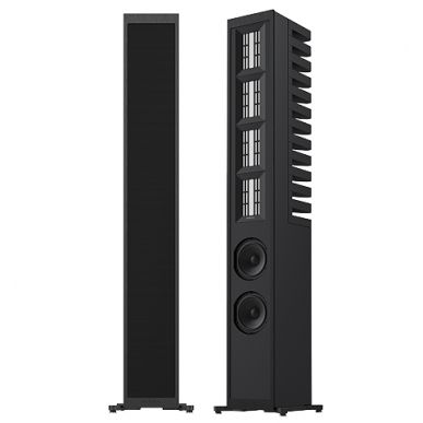 Напольная акустика PIEGA Master Line Source 3 Baffle anodised black / High-gloss black / Black
